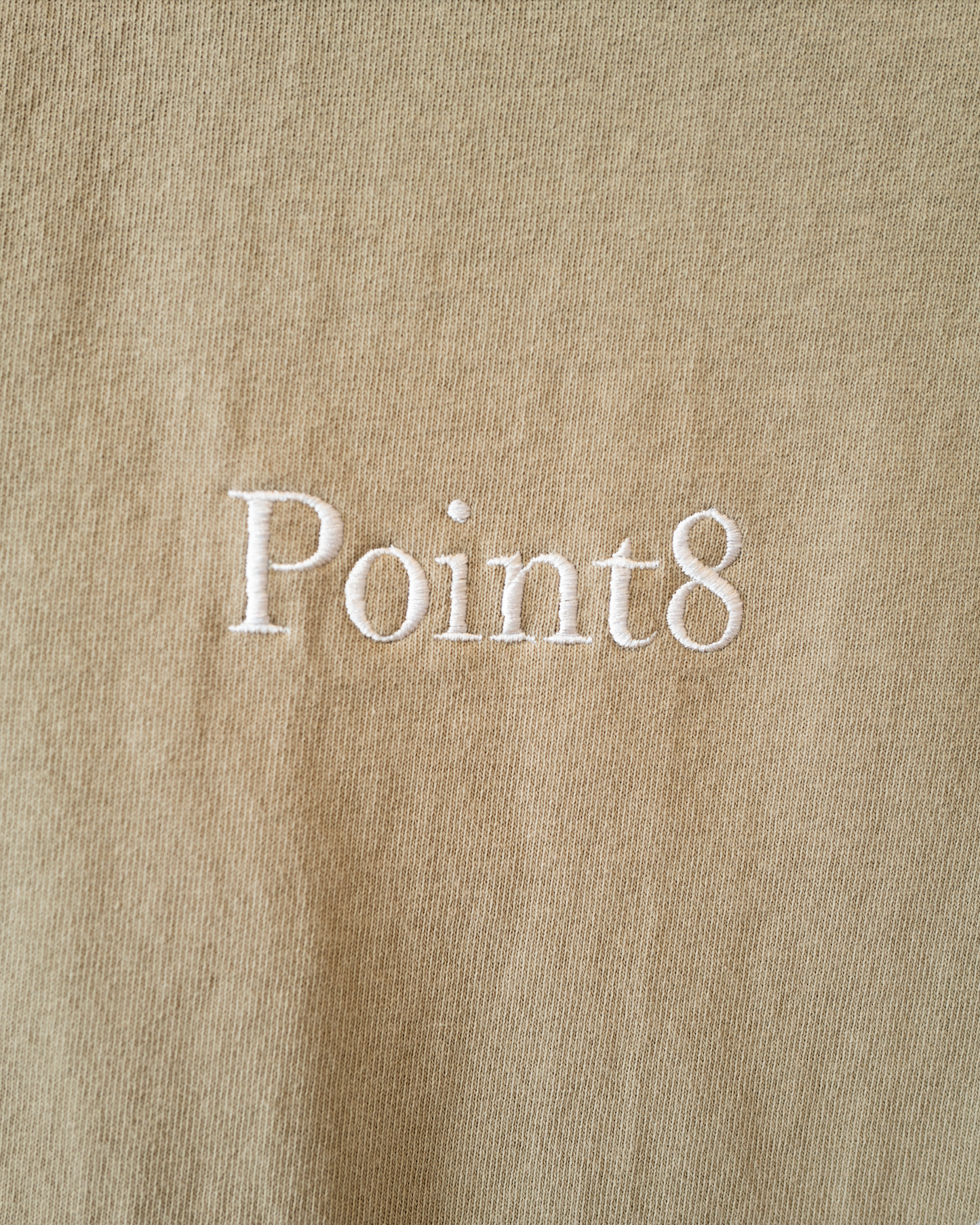 【Next Wave】Point8 Logo T-shirts (Khaki)